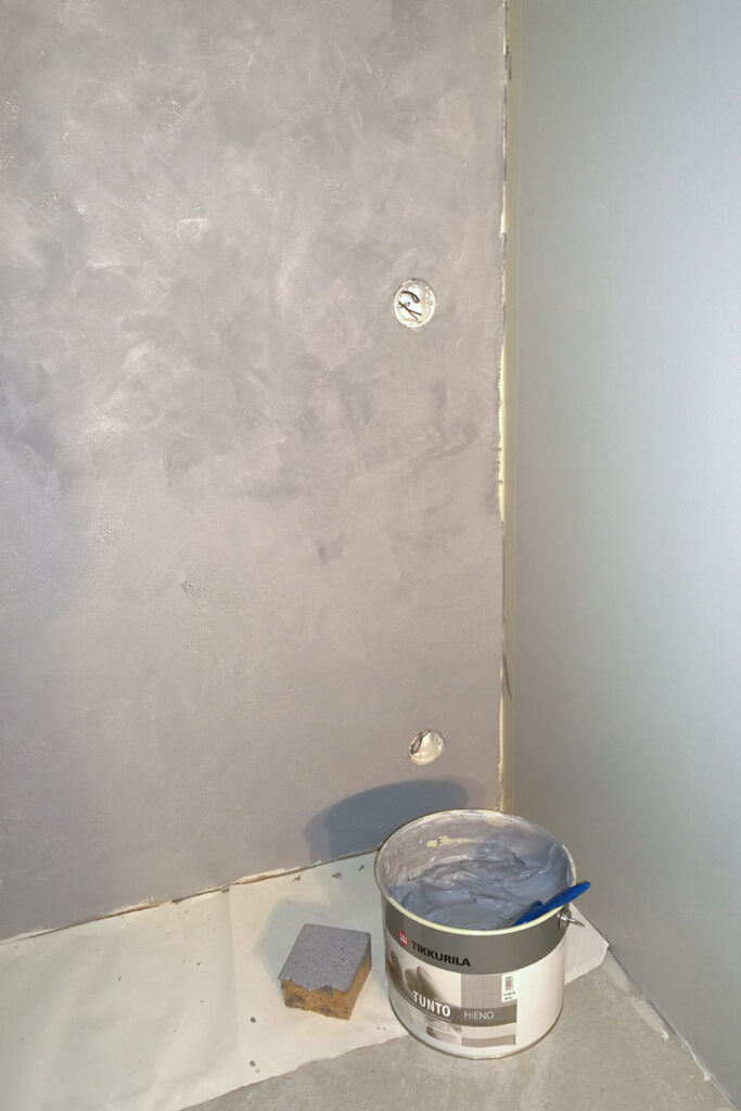 Efektiseinä maalausprojekti